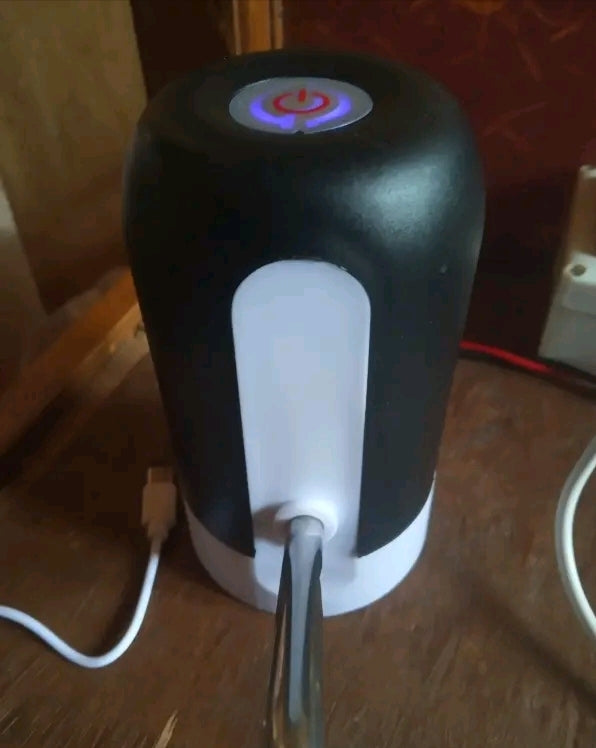 Automatic USB Rechargeable Water Dispenser Pump for  Water Bottles | One-Touch Portable Water Pump for Home & Office