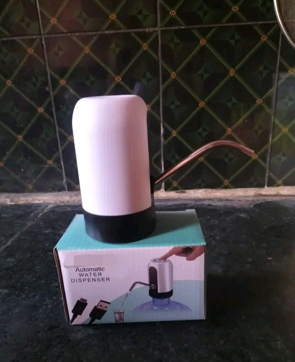 Automatic USB Rechargeable Water Dispenser Pump for  Water Bottles | One-Touch Portable Water Pump for Home & Office